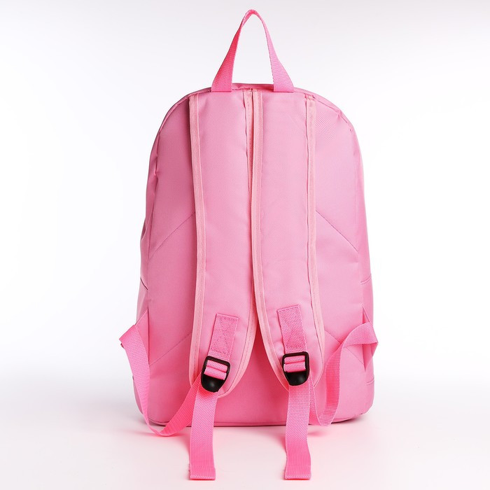 Рюкзак детский NAZAMOK KIDS, 33*13*37, отд на молнии, н/карман, розовый, фиолетовый, мятный - фото 4 - id-p216661009