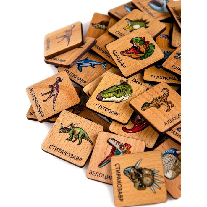 Мемори «Динозавры», в картонной коробочке - фото 4 - id-p216661477