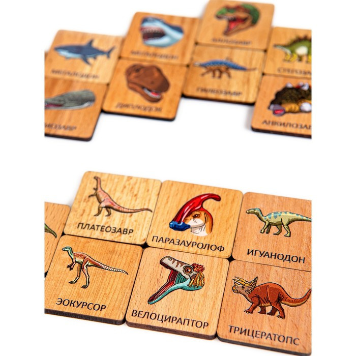 Мемори «Динозавры», в картонной коробочке - фото 7 - id-p216661477