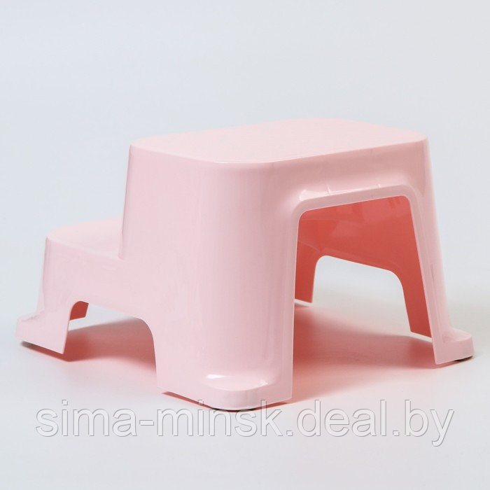 Табурет-подставка детский, цвет светло-розовый - фото 4 - id-p198757975