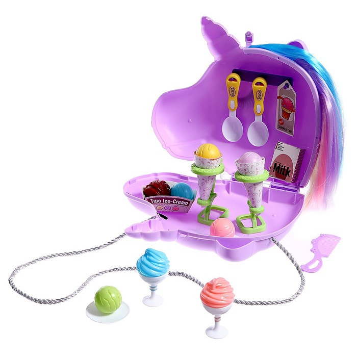 Игровой набор «Лавка мороженого» в сумочке - фото 2 - id-p211272745