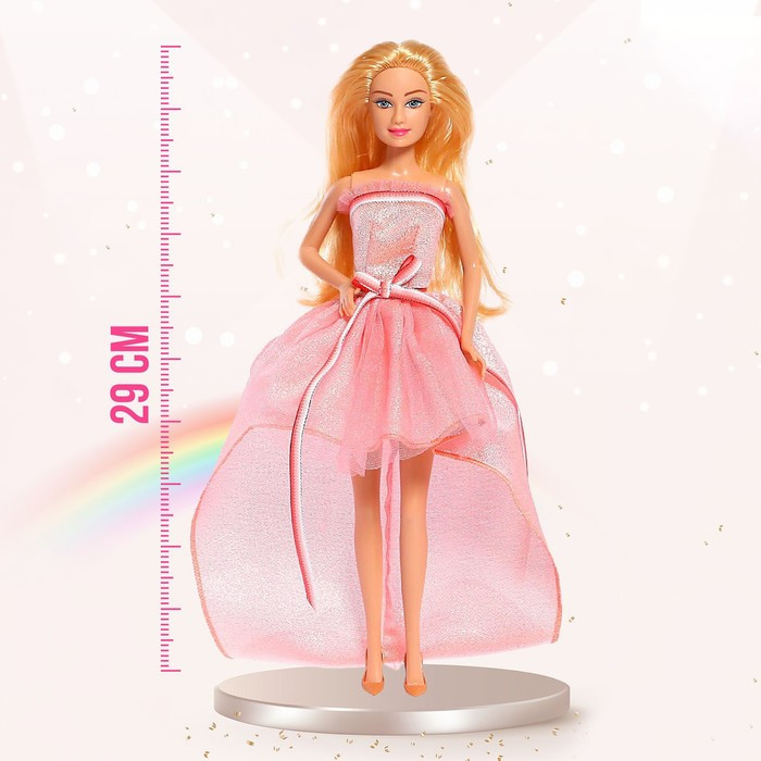 Кукла-модель «Тина» с набором платьев, с аксессуарами, МИКС - фото 3 - id-p173060881