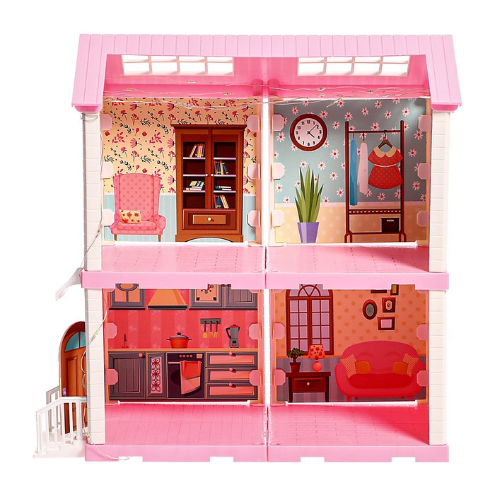 Кукольный домик «Крошики. Уютный дом» с мебелью - фото 8 - id-p216664724