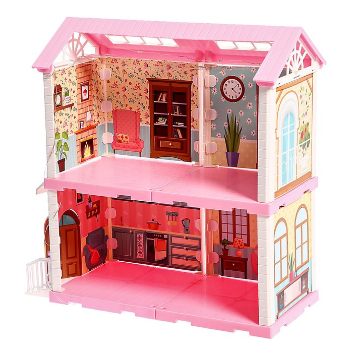 Кукольный домик «Крошики. Уютный дом» с мебелью - фото 9 - id-p216664724