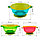 Набор детской посуды для кормления/хранения: миски на присоске, 3 шт.,150, 250, 350 мл. с крышками, от 5 мес., фото 2