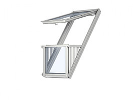 Окно для эффектной мансарды GDL CABRIO 3073+EDW окно-балкон
