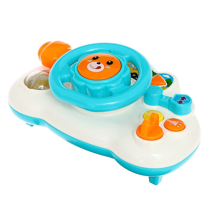Развивающая игрушка «Весёлый руль», со световыми и звуковыми эффектами, МИКС - фото 8 - id-p180503596