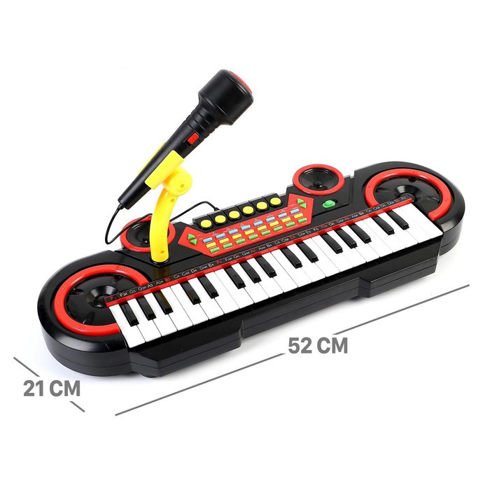 Синтезатор «Шоумен», 37 клавиш, работает от батареек - фото 2 - id-p199389125