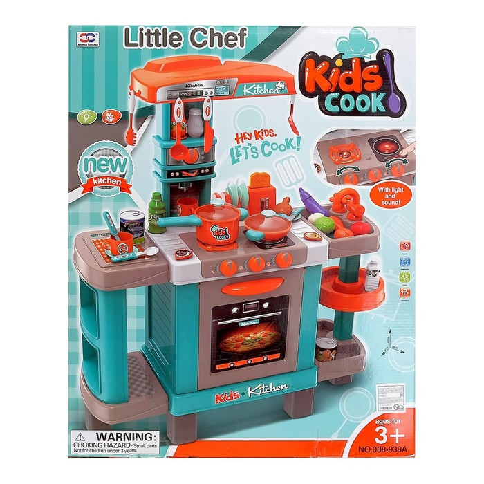 Игровой набор «Кухня шеф повара» с аксессуарами - фото 8 - id-p174592149