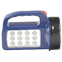 Фонарь поисковый, 1 W + 12Led, 3 х АА Stern