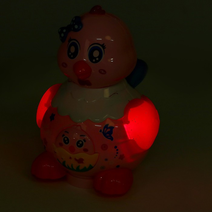 Развивающая игрушка «Курочка», световые и звуковые эффекты, несёт яица, МИКС - фото 9 - id-p195976098