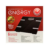 Весы напольные ENERGY EN-407, диагностические, до 180 кг, 2хААА, стекло, чёрные, фото 7