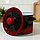 Кастрюля, 3,5 л, эмалированная крышка, индукция, цвет красно-чёрный МИКС, фото 2