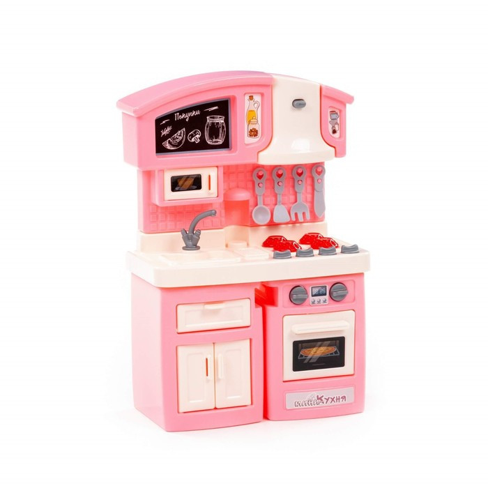 Мини-кухня «Малютка», в коробке № 2, цвет розовый - фото 6 - id-p216664478
