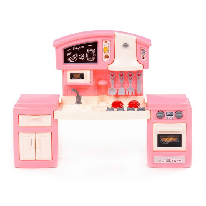 Мини-кухня «Малютка», в коробке № 2, цвет розовый - фото 7 - id-p216664478