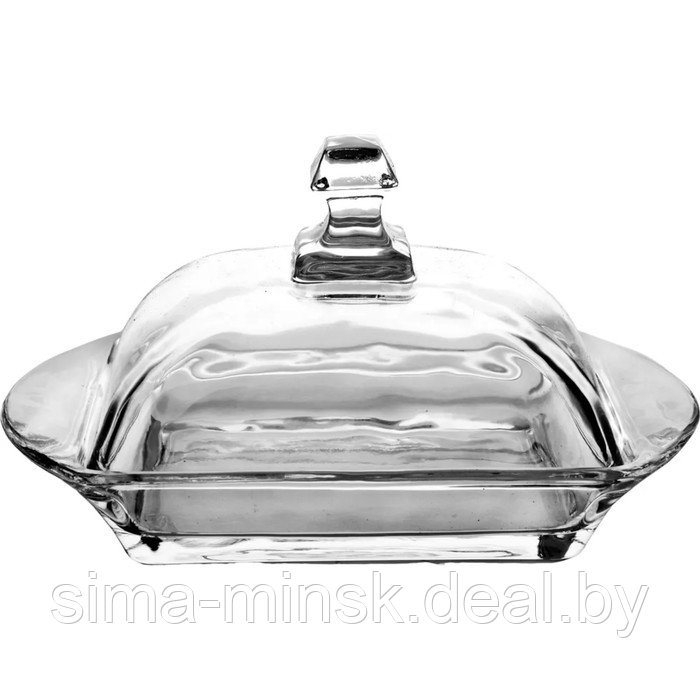 Маслёнка Bekker, размер 17х11х9 см, стекло - фото 1 - id-p216672954