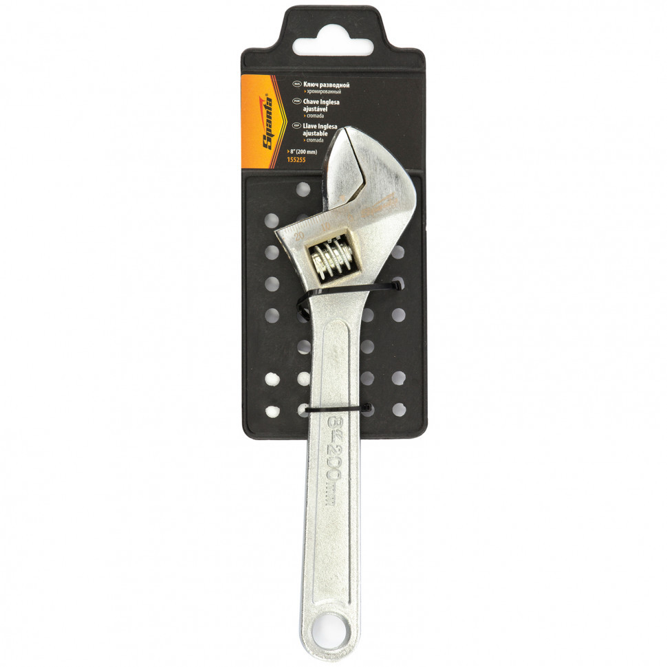 Ключ разводной, 200 мм, хромированный Sparta - фото 2 - id-p216670971