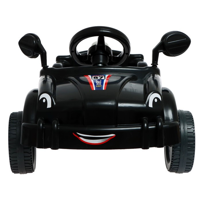 Машина-каталка педальная Cool Riders, с клаксоном, цвет чёрный - фото 2 - id-p211523619