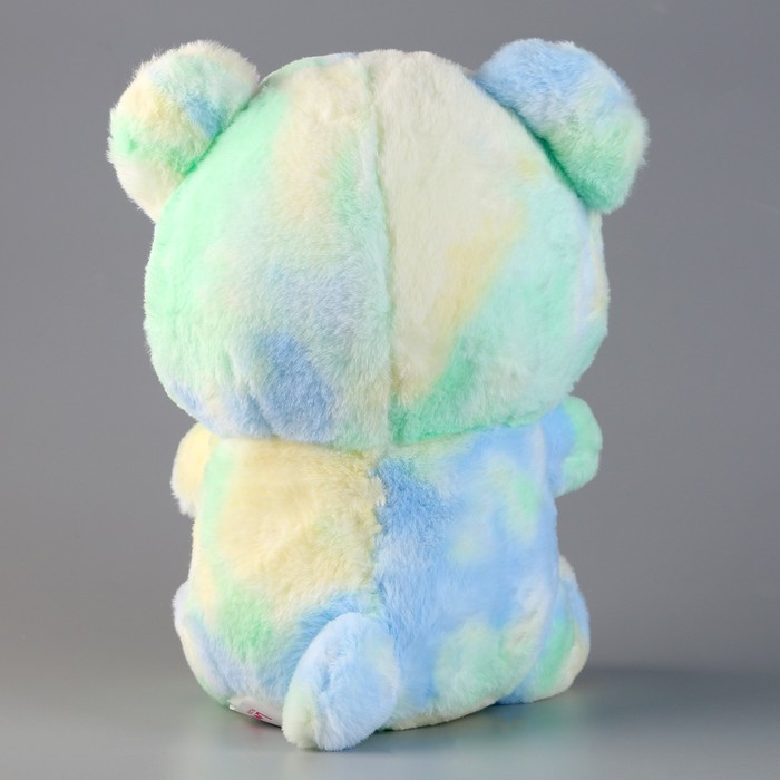 Мягкая игрушка «Медвежонок» с бусинками, 30 см, зелёный - фото 6 - id-p216665824