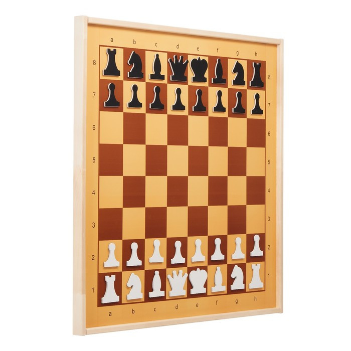 Демонстрационные шахматы и шашки магнитные, поле 70 х 70 см - фото 2 - id-p180511034