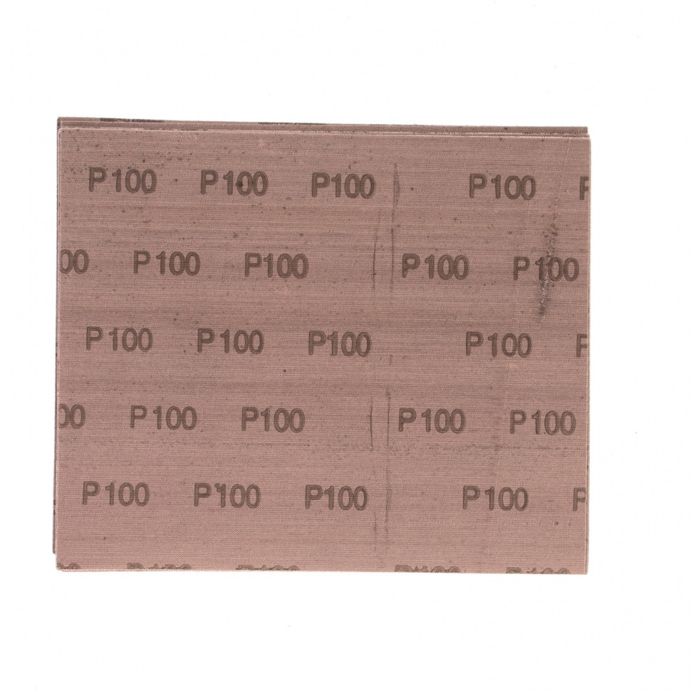 Шлифлист на тканевой основе, P 100, 230 х 280 мм, 10 шт, влагостойкий Сибртех - фото 2 - id-p216671028