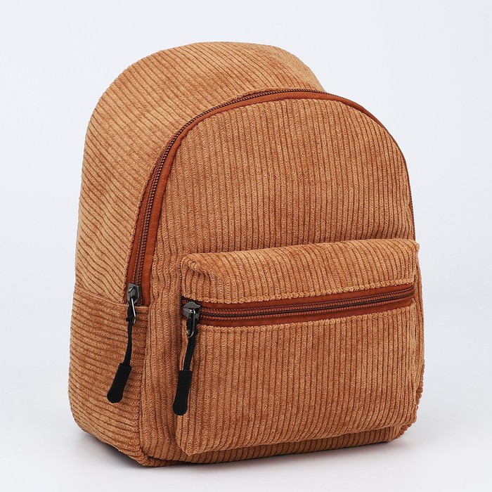 Рюкзак из текстиля ,22х24х12 см, бежевый цвет - фото 3 - id-p208565864