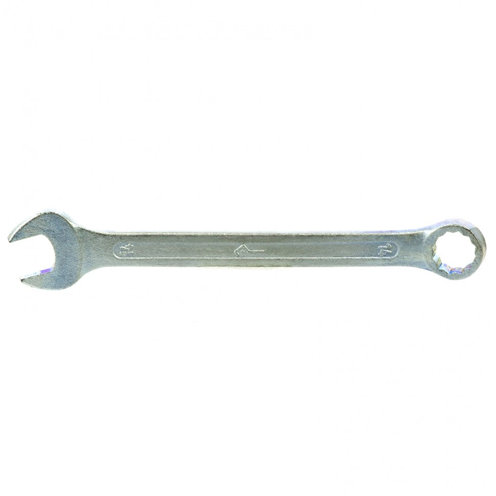 Ключ комбинированный, 14 мм, оцинкованный (КЗСМИ) Россия - фото 1 - id-p216667727
