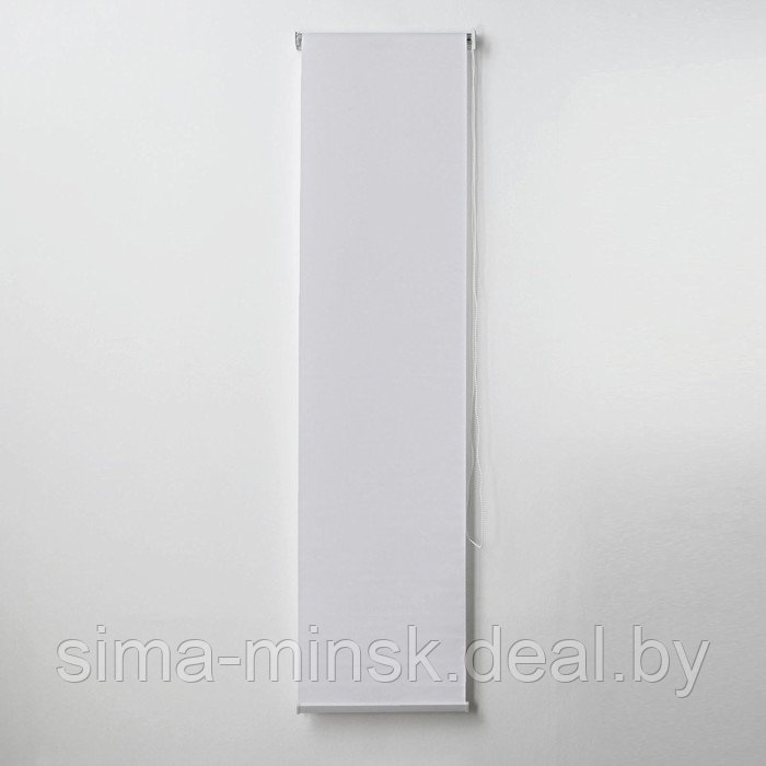 Штора рулонная «Механика. Блэкаут», 50×180 см (с учётом креплений 3,5 см), цвет серый - фото 3 - id-p199556555
