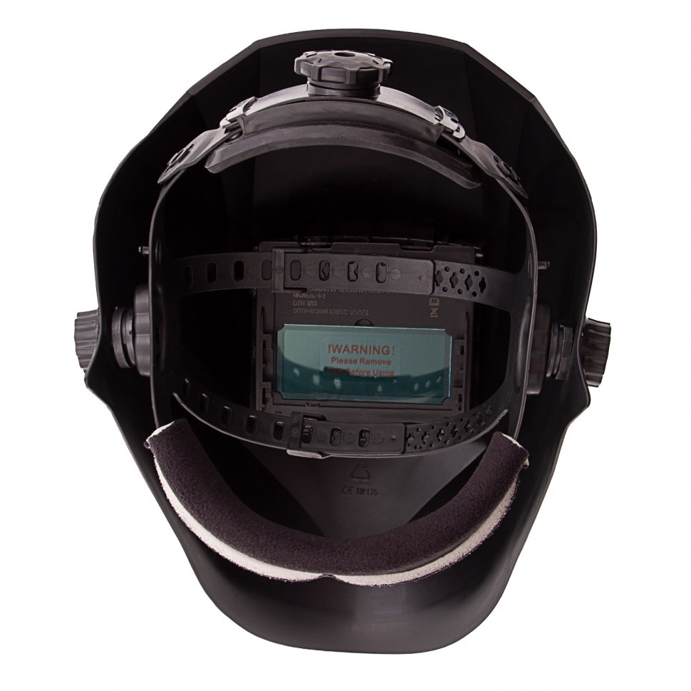 Щиток защитный лицевой (маска сварщика) с автозатемнением Ф1, коробка Сибртех - фото 4 - id-p216675217