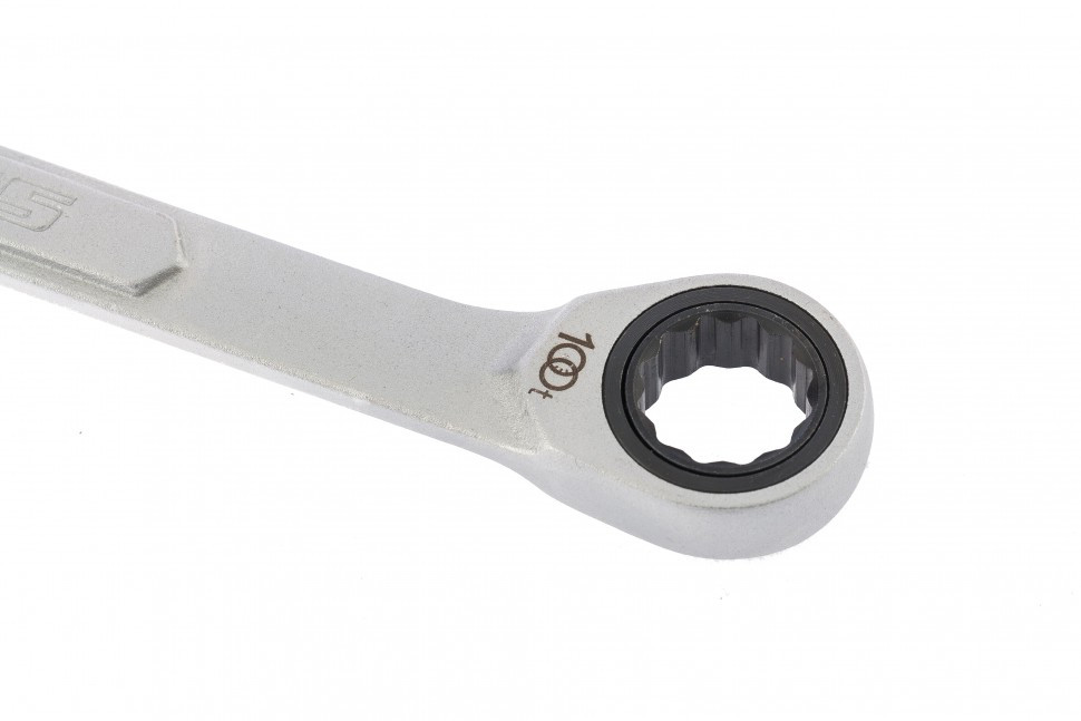 Ключ комбинированный трещоточный, 16 мм, количество зубьев 100 Gross - фото 3 - id-p216675223