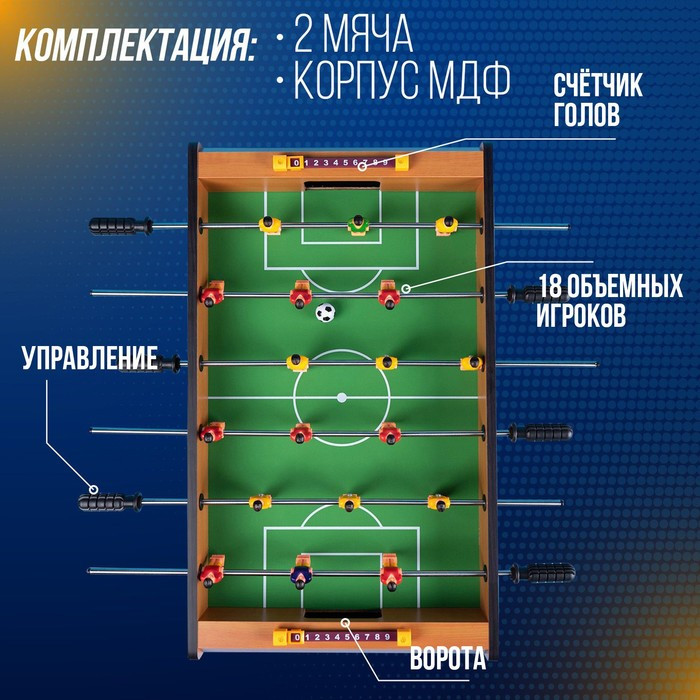 Игра настольная «Футбол» - фото 3 - id-p216665025