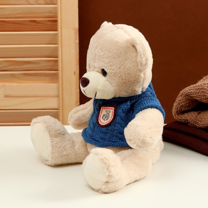 Мягкая игрушка «Медвежонок» в свитере, 25 см, цвет МИКС - фото 3 - id-p215189300