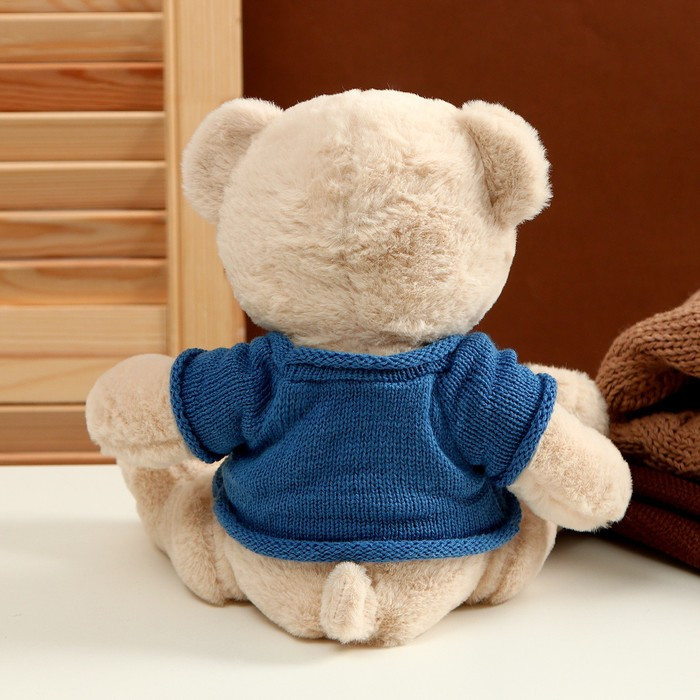 Мягкая игрушка «Медвежонок» в свитере, 25 см, цвет МИКС - фото 4 - id-p215189300
