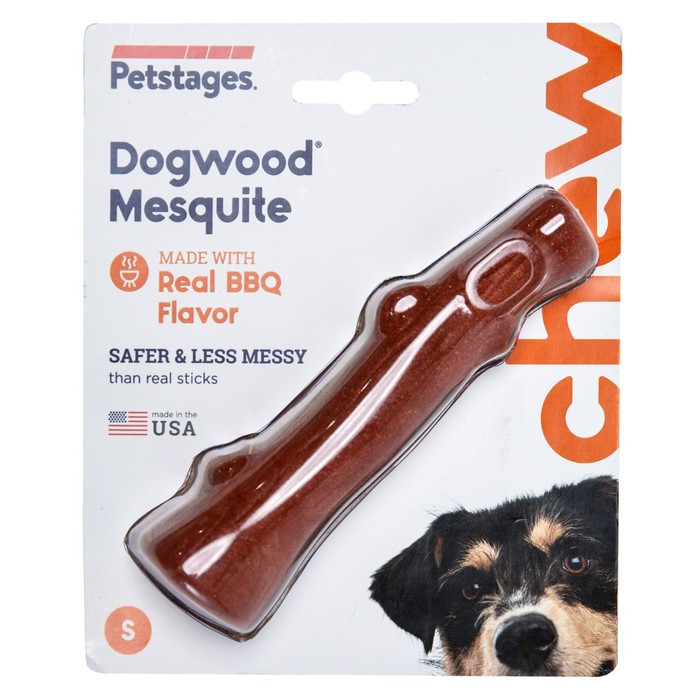Игрушка Petstages Mesquite Dogwood для собак,маленькая, с ароматом барбекю, 16 см - фото 2 - id-p216660207