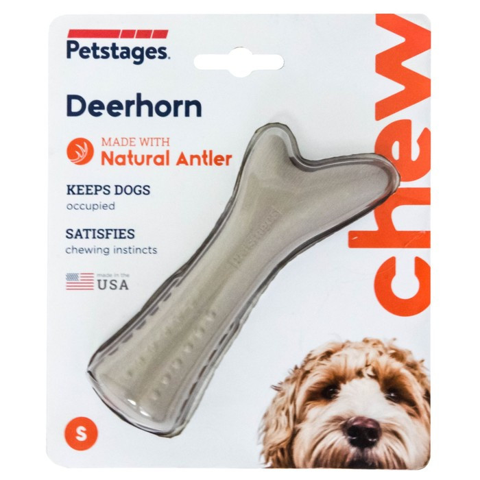 Игрушка Petstages Deerhorn для собак, с оленьими рогами, маленькая - фото 2 - id-p216660210