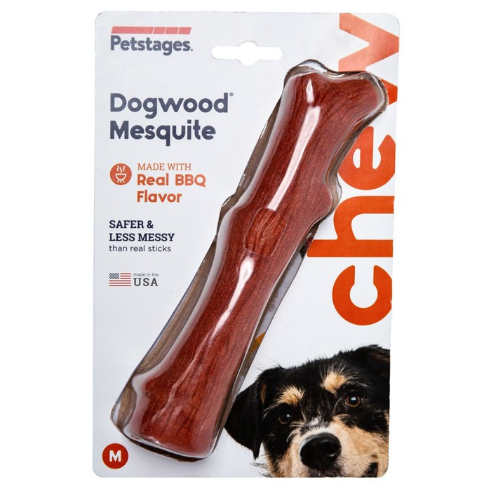 Игрушка Petstages Mesquite Dogwood для собак,маленькая, с ароматом барбекю 16 см - фото 2 - id-p216660211