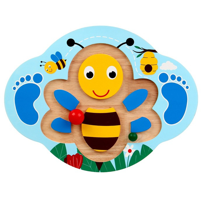 Балансирующая доска «Пчёлка» 28 × 37 × 5 см - фото 2 - id-p216661635