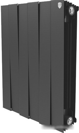 Биметаллический радиатор Royal Thermo PianoForte 500 Noir Sable (4 секции) - фото 1 - id-p216678808