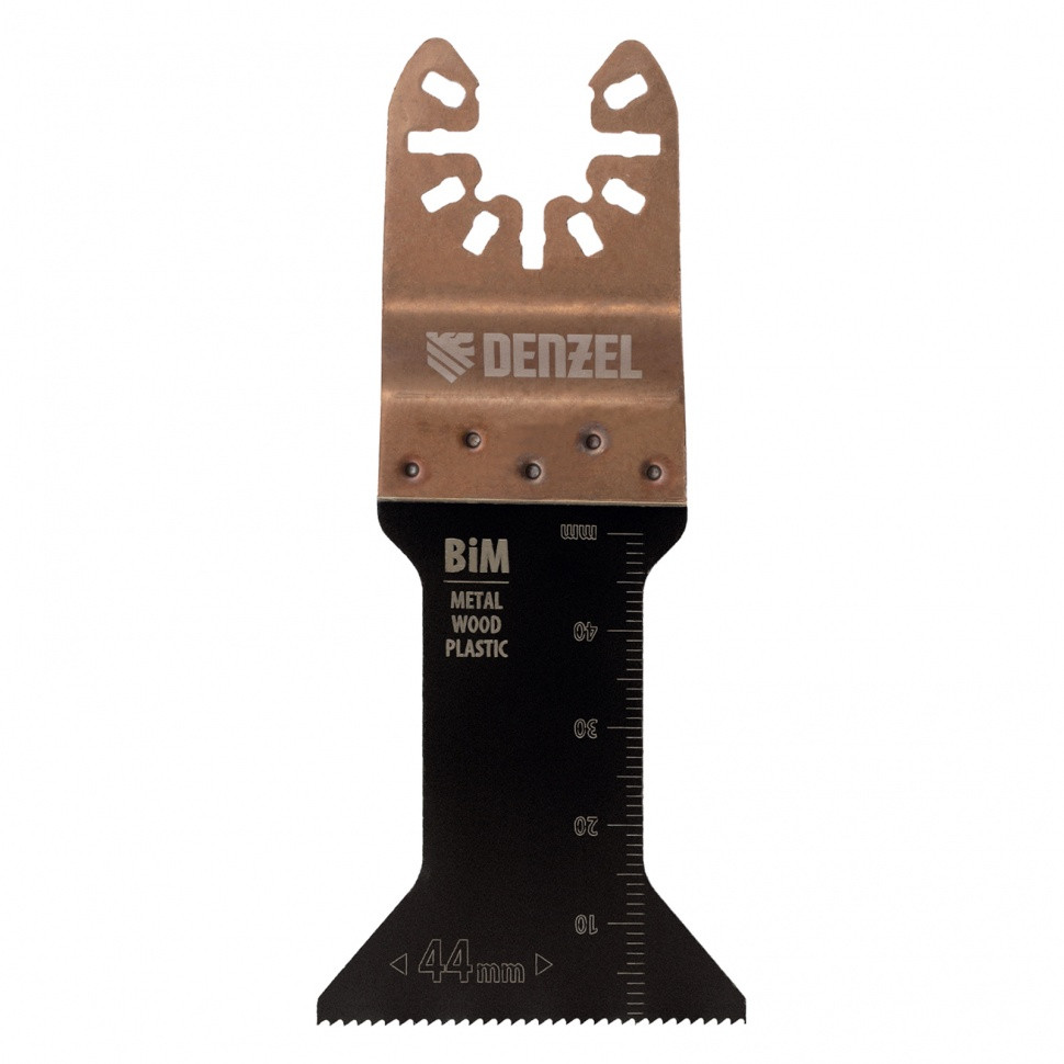 Насадка для МФИ режущая Т-образная, BiM, по металлу, дереву, пластику, 44 x 1.4 мм, мелкий зуб Denzel - фото 3 - id-p216671214
