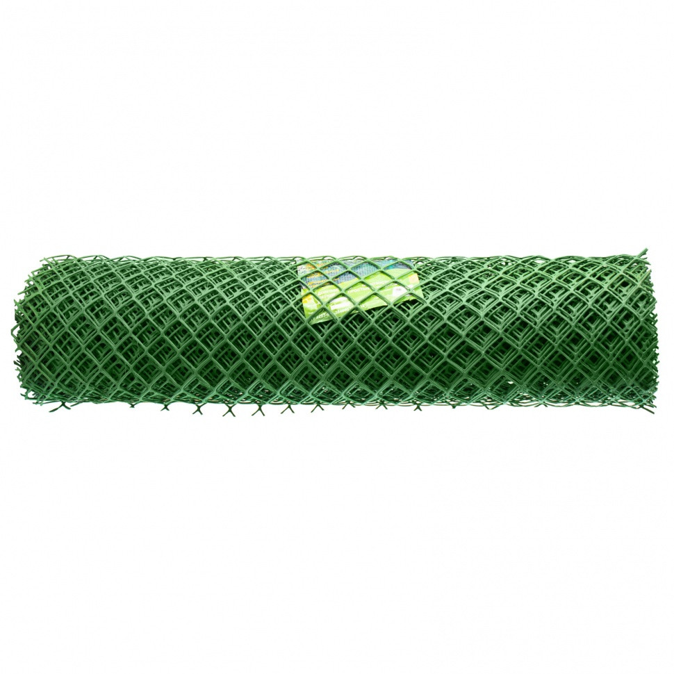 Решетка заборная в рулоне, 1.5 х 25 м, ячейка 75 х 75 мм, пластиковая, зеленая, Россия - фото 2 - id-p216677467