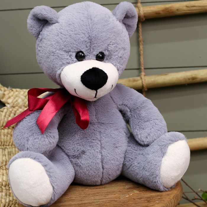 Мягкая игрушка «Медведь Мишаня», цвет серый, 32 см - фото 2 - id-p199290504