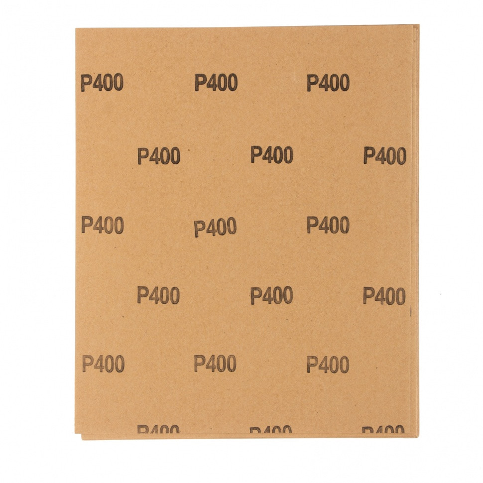 Шлифлист на бумажной основе, P 400, 230 х 280 мм, 10 шт, водостойкий Matrix - фото 2 - id-p216670141