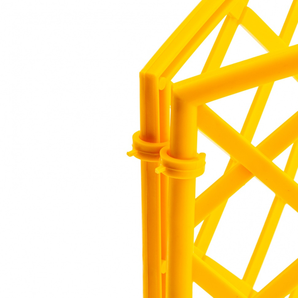 Забор декоративный "Сетка", 24 х 320 см, желтый, Россия, Palisad - фото 3 - id-p216674275