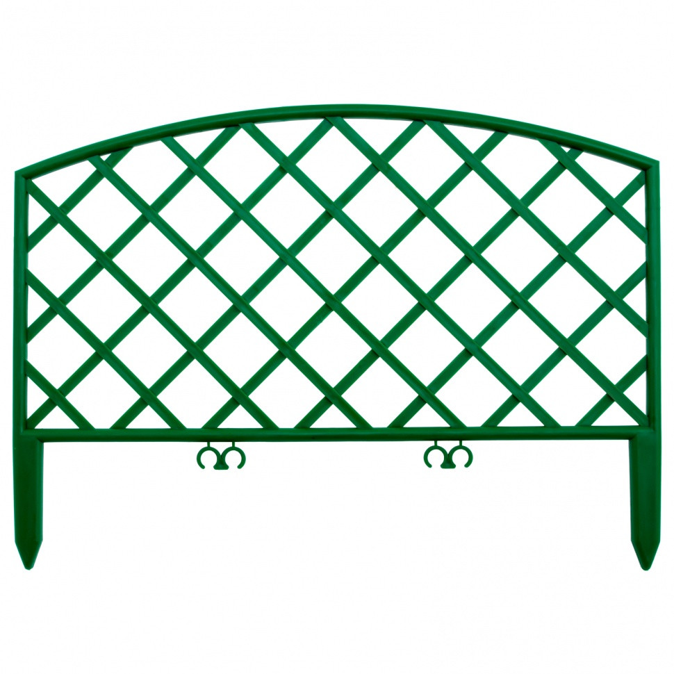 Забор декоративный "Сетка", 24 х 320 см, зеленый, Россия, Palisad - фото 2 - id-p216674276