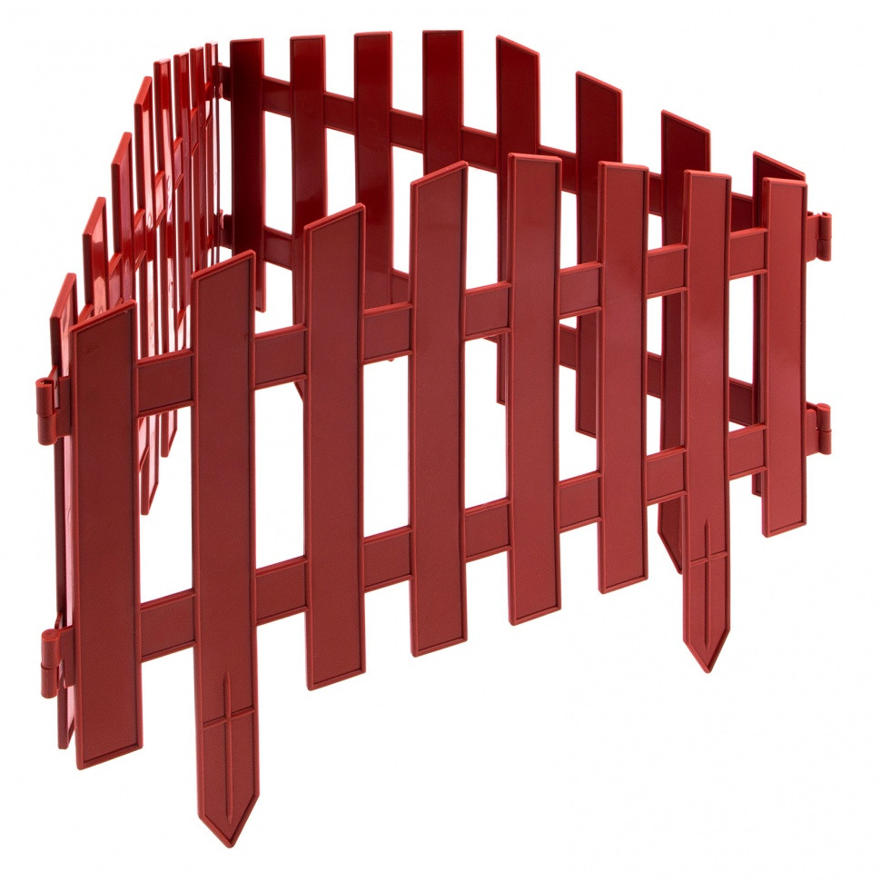 Забор декоративный "Марокко", 28 х 300 см, терракот, Россия, Palisad - фото 1 - id-p216674278