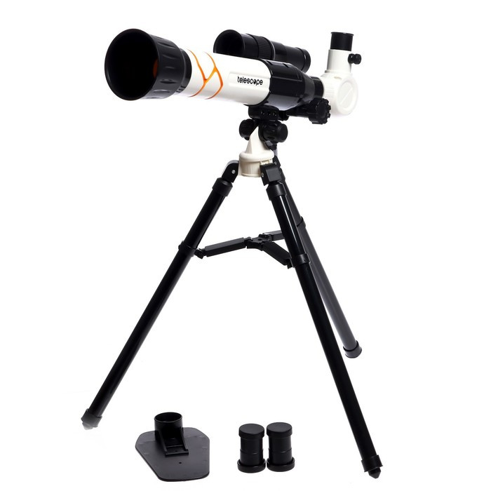 Телескоп детский «Юный астроном», увеличение X20, 30, 40, с держателем для телефона - фото 9 - id-p180511371