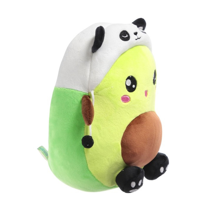 Мягкая игрушка «Авокадо», в шапочке, панда, 24 см - фото 2 - id-p184008930