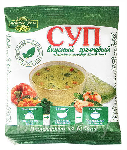 Суп гречневый "Вкусное дело", 28 гр