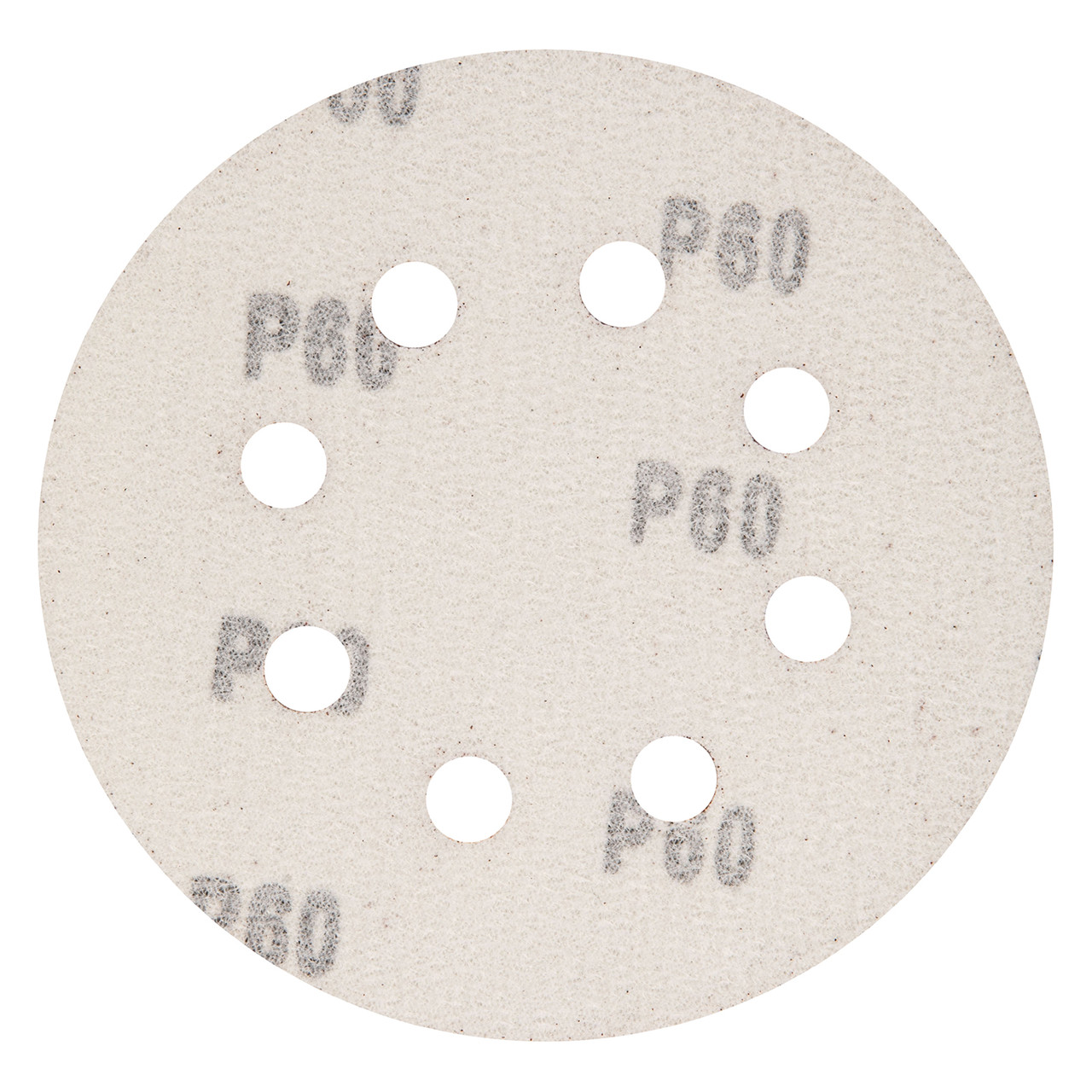 Круг абразивный на ворсовой подложке под "липучку", перфорированный, P 60, 125 мм, 5 шт Matrix - фото 2 - id-p216668128