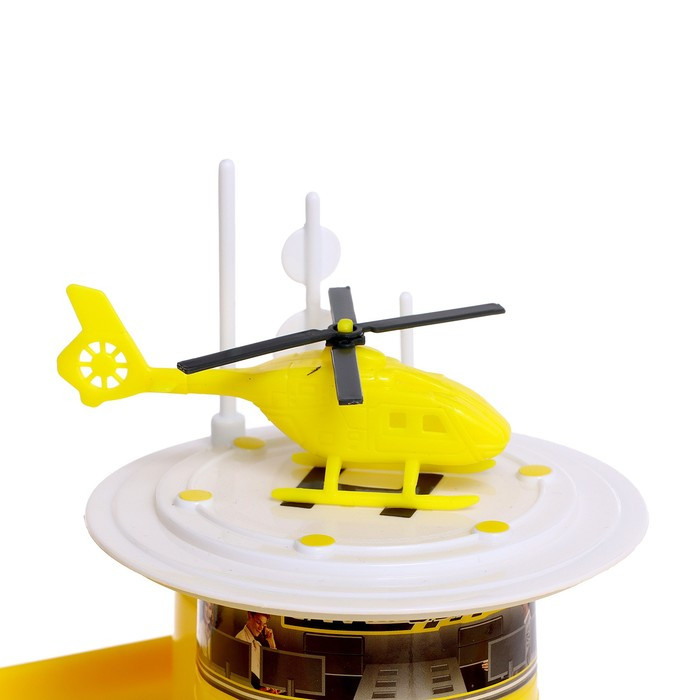 Игровой набор «Стройплощадка», 2 уровня, вертолетная площадка - фото 6 - id-p180505729
